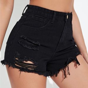 Black shorts